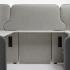 Cellule acoustique avec plateau et/ou rangement pour bureau, gamme Diklo work - France Bureau