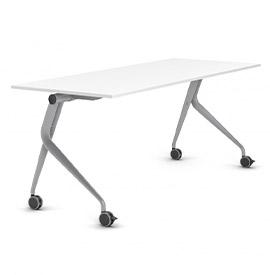 Drava Table pliante avec roulettes