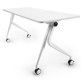 Drava Table pliante avec roulettes