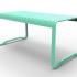 Table de restauration extérieur 4 ou 6 places en aluminium - Gamme Duarte - France Bureau