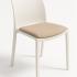 Chaise polypropylène avec coussin en destockage, gamme Duerna - France Bureau