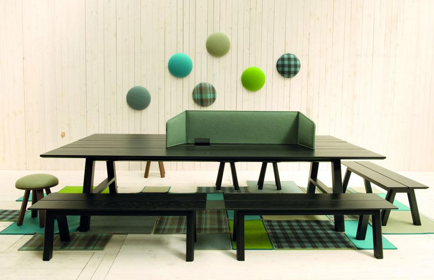 Panneau acoustique mobile en tissu, gamme Echoes Flip Flop - France Bureau