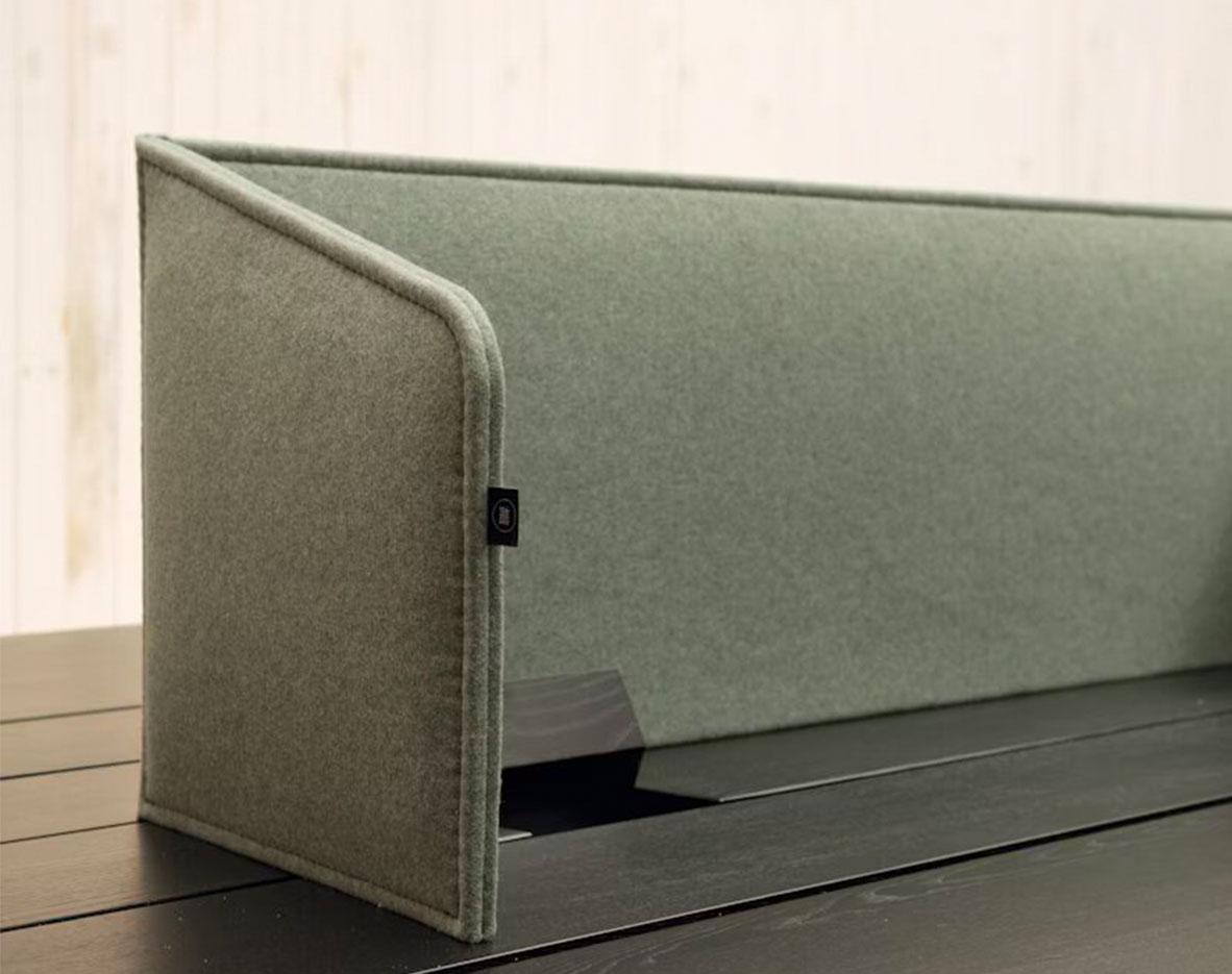 Panneau acoustique mobile en tissu, gamme Echoes Flip Flop - France Bureau