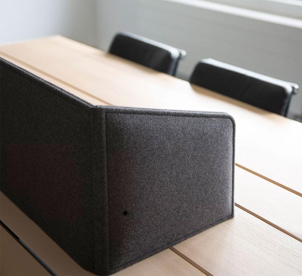 Panneau acoustique mobile en tissu, gamme Echoes Flip Flop - France Bureau