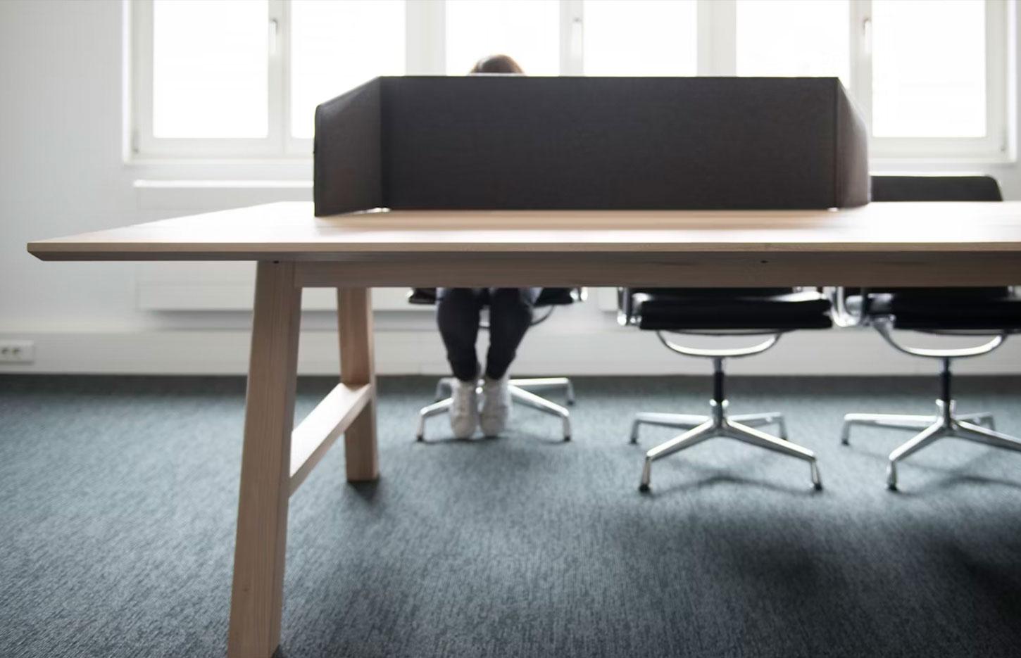 Panneau acoustique mobile en tissu, gamme Echoes Flip Flop - France Bureau