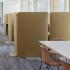 Cloison acoustique en tissu avec base plate en métal, gamme Echoes Free - France Bureau