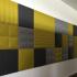 Panneaux murales acoustiques fixation adhésives, gamme Echoes Tile - France Bureau