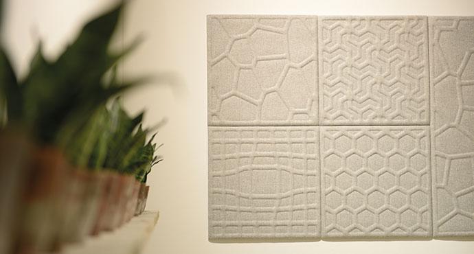 Description Echoes Tile Dalle acoustique