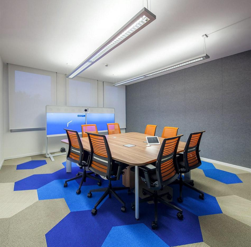 Dalle acoustique à absorption phonique, nombreuse dimension disponible, gamme Echoes Feel, mobilier de bureau France Bureau