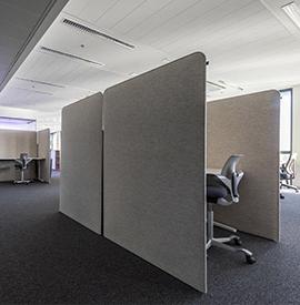 Cloison amovible bureau, modulable & modulaire, cloison mobile