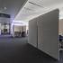 Cloison acoustique avec revêtement à absorption phonique, nombreuse dimension disponible, gamme Echoes Part - France Bureau