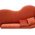 Canapé d\'accueil design en tissu pour hall d\'entreprise, gamme Enol - France Bureau
