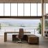 Bureau de direction haut de gamme design, gamme Esino Leaven - France Bureau