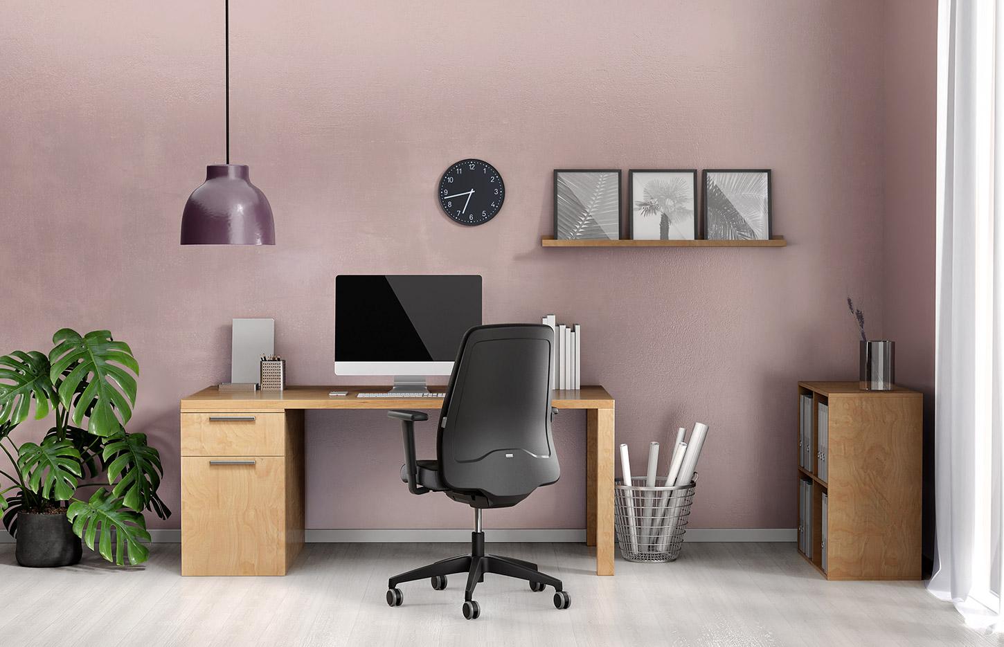 Siège de bureau ergonomique by Interstuhl dossier rembourré, gamme Everyis1 TB - France Bureau