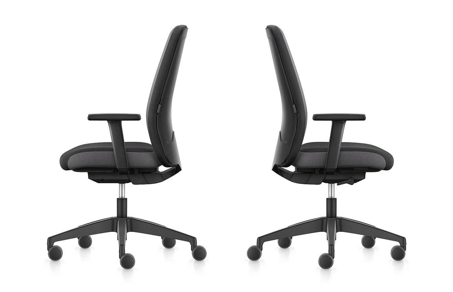 Siège de bureau ergonomique by Interstuhl dossier rembourré, gamme Everyis1 TB - France Bureau