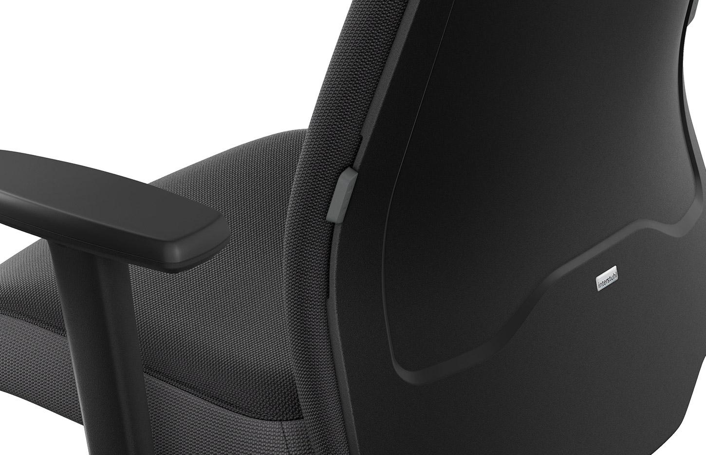 Siège de bureau ergonomique by Interstuhl dossier rembourré, gamme Everyis1 TB - France Bureau