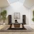 Bureau de direction haut de gamme design bois, gamme Fortezza - France Bureau
