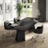 Bureau de direction haut de gamme design bois, gamme Fortezza - France Bureau