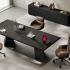 Bureau de direction haut de gamme design bois, gamme Fortezza - France Bureau