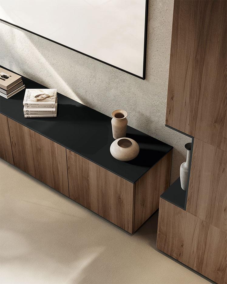 Bureau de direction haut de gamme design bois, gamme Fortezza - France Bureau
