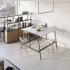 Bureau open-space flex-office coworking bureau tables hautes, gamme Fundy - France Bureau