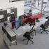 Bureau open-space flex-office coworking bureau tables hautes, gamme Fundy - France Bureau