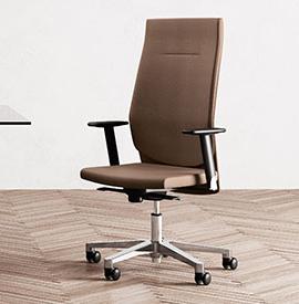 Fauteuil de direction confortable Baker - France Bureau