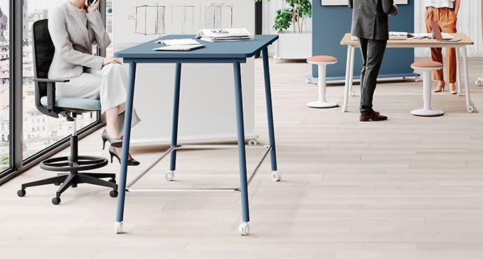 Déclinaisons & tarifs Gargano haut Table de réunion modulable