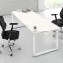 Fauteuil de direction en similicuir Noir et têtière, gamme Guara - France Bureau