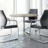 Fauteuil de direction en similicuir Noir et têtière, gamme Guara - France Bureau