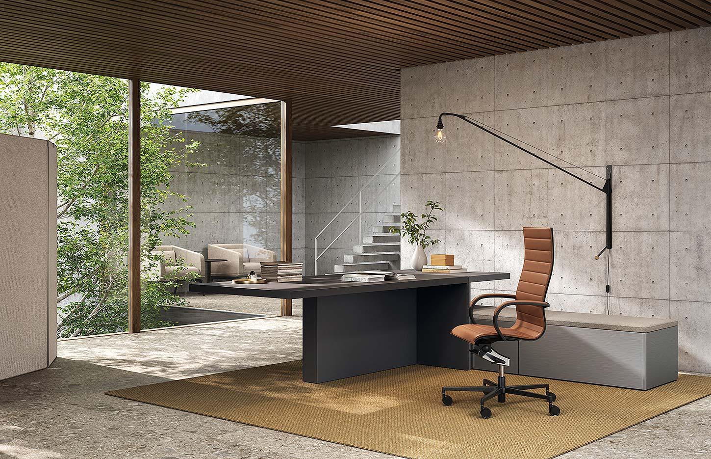 Bureau de direction design haut de gamme Helorus - France Bureau