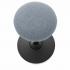 Tabouret ergonomique pivotant en acier Noir, gamme Idro, France Bureau