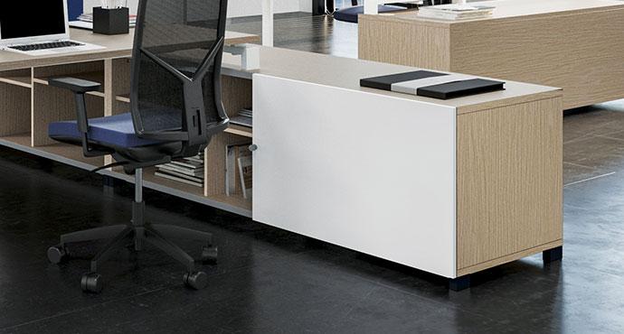 Description Ifoghas open-space 2 personnes Bureau modulable open space