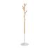Porte-manteaux style scandinave bois blanc, gamme Indre - France Bureau