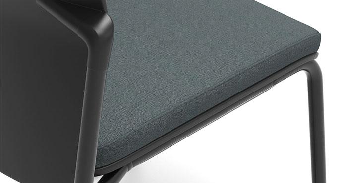 Description Jarama luge Chaise visiteur