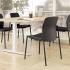 Chaise de réunion en polypropylène dossier reclinable, gamme Jarama Meet - France bureau
