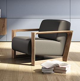 Kama Fauteuil d\'accueil