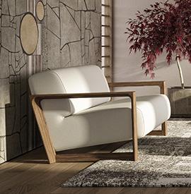 Kama Fauteuil d\'accueil