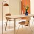 Chaises en bois de chêne rembourré tissu ou similicuir, gamme Kerio - France Bureau