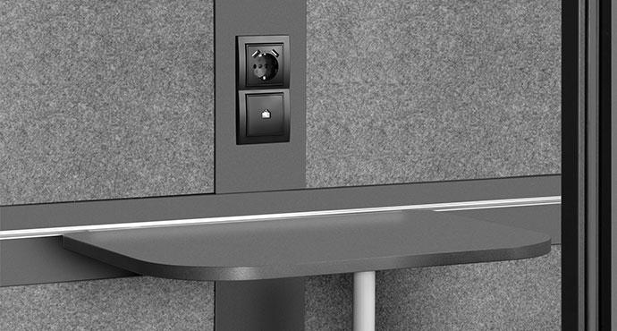 Déclinaisons & tarifs Koronia 2 places Cabine acoustique