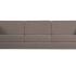 Canapés d\'accueil 3 places en tissu Xtreme blizzard pieds métal chromé, Fabrication Française, gamme Laïta - France Bureau