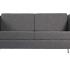 Canapés d\'accueil 2 places en tissu Xtreme slip pieds métal chromé, Fabrication Française, gamme Laïta - France Bureau
