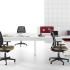Bureaux open-space bench face à face bureaux partagés plateau mélaminé, gamme Lans Open-space - France Bureau