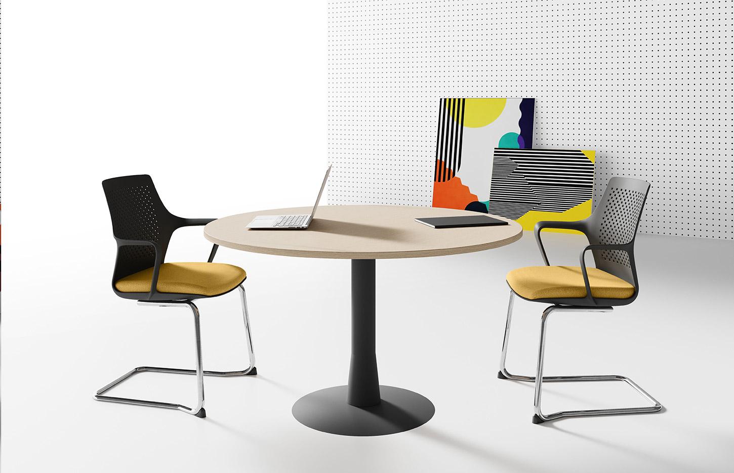 Bureaux open-space bench face à face bureaux partagés plateau mélaminé, gamme Lans Open-space - France Bureau