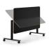 Table de réunion pliante sur roulettes à plateau rabattable, gamme Lavaredo pliante - France Bureau