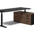 Bureau ergonomique réglable en hauteur électriquement, gamme Lavaredo - France Bureau