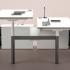 Bureau ergonomique réglable en hauteur électriquement, gamme Lavaredo - France Bureau