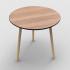 Table ronde avec plateau en MDF et 3 pieds en bois massif - Gamme Lori - France Bureau	