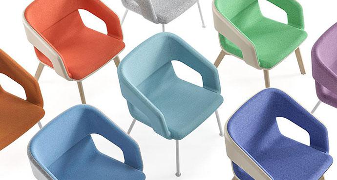 Déclinaisons & tarifs Luodis fauteuil Fauteuil d\'accueil