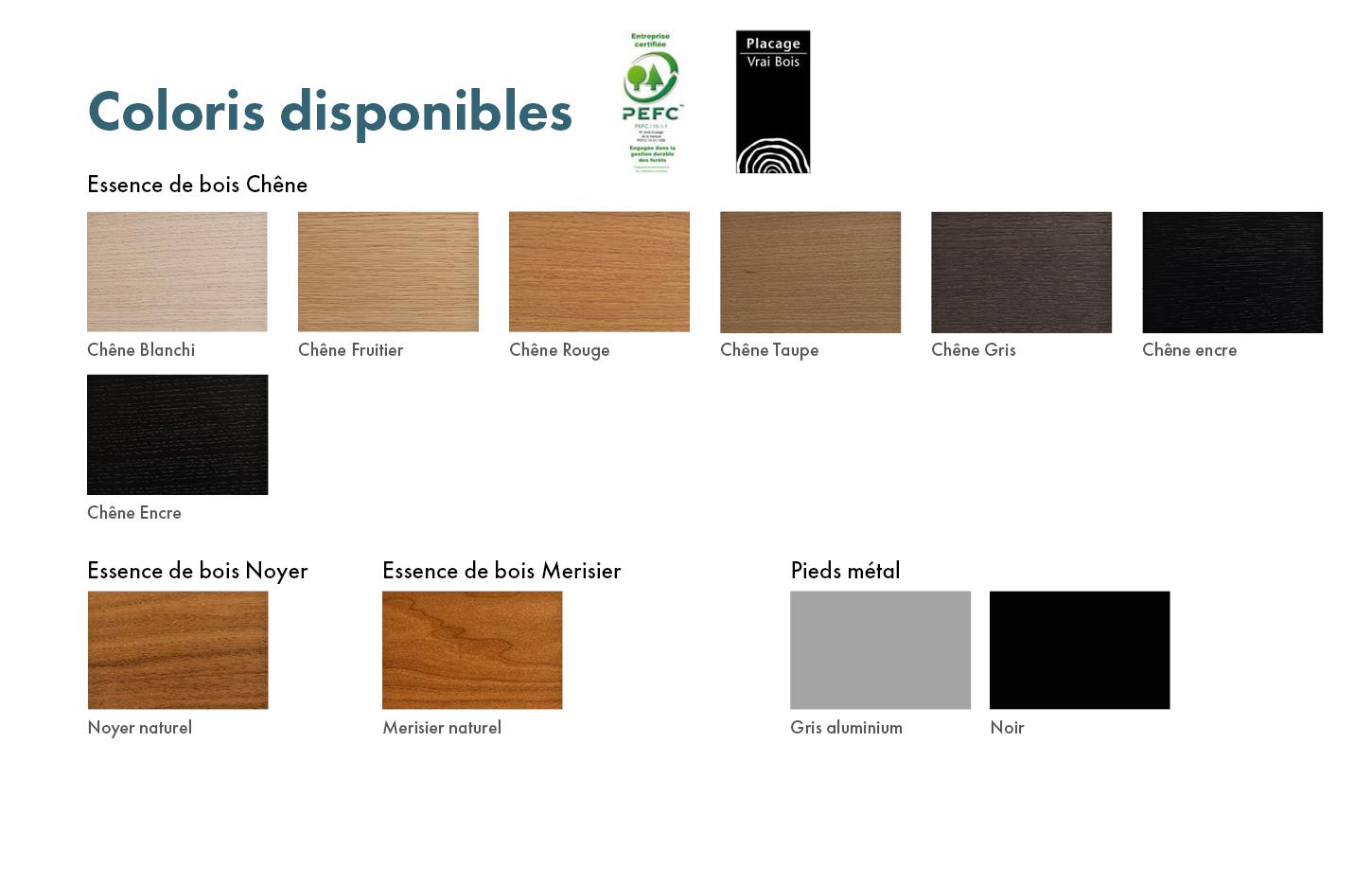 Table de conférence bois plaqué ébénisterie, Fabrication Française, gamme Mace - France Bureau 
